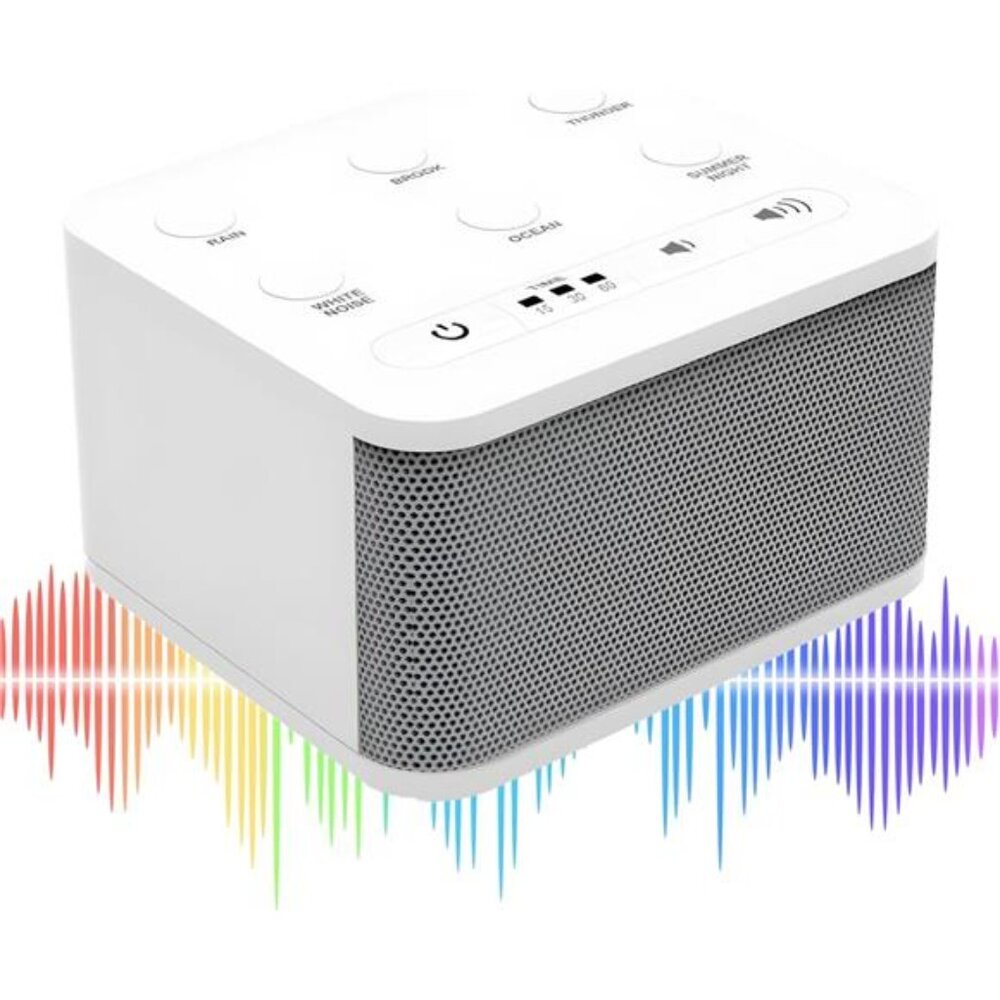 Big Red Rooster Sleep Sound Machine - White Noise Device for Kids and Babies